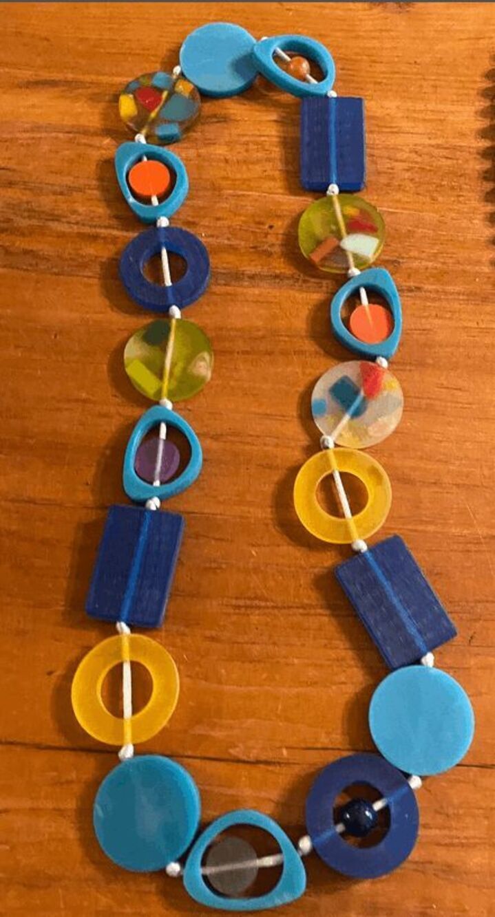Vintage 90s Beaded Necklace